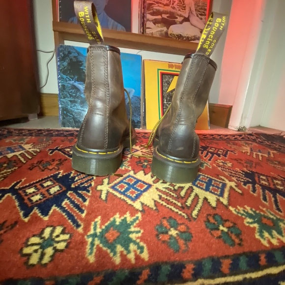 Dr. Martens 1460 Bex Crazy Horse Leather Boots - Picture 8 of 8